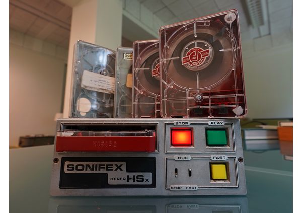 compact cassette - sonifex cartmachine - Compact cassette